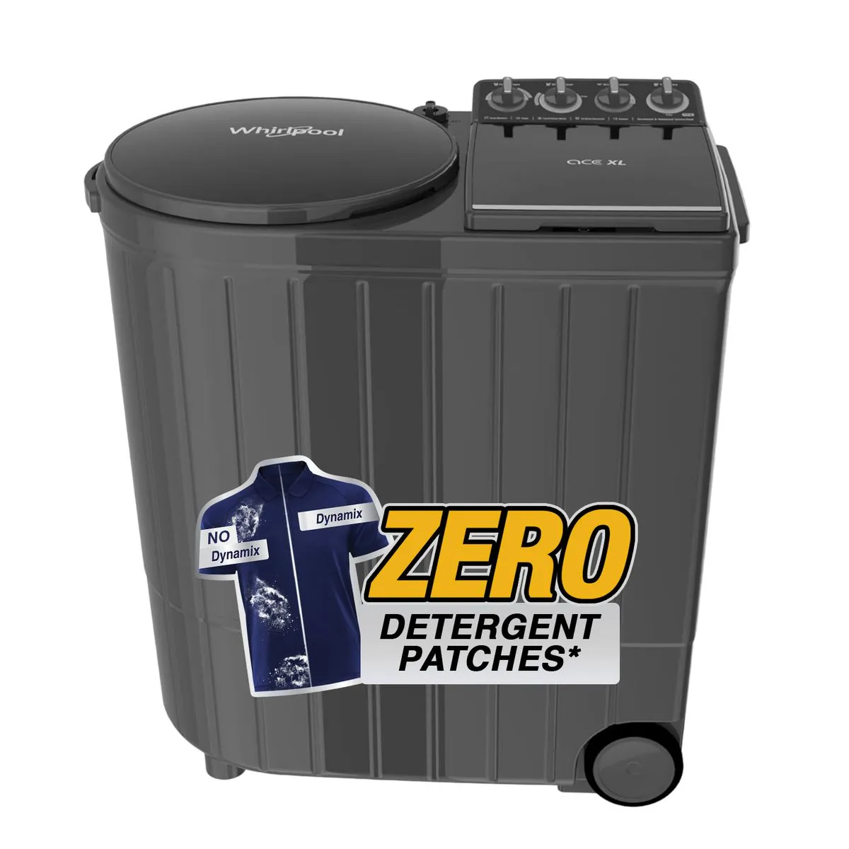 11kg Semi Automatic with Dynamix Detergent Dispenser - Ace XL