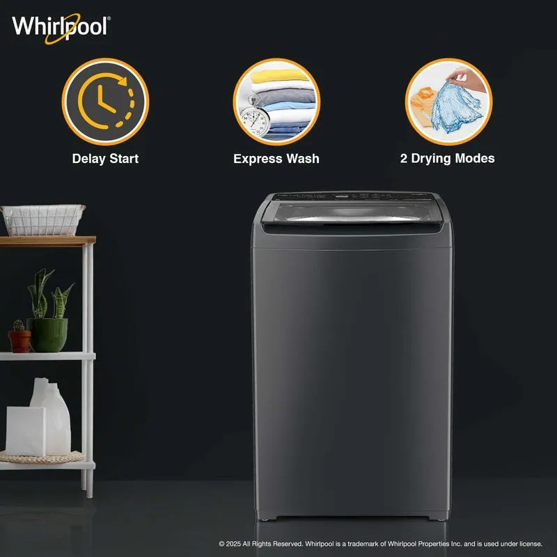 Stainwash Royal Plus 7.5kg 5 Star Fully Automatic Top Load Washing Machine with In-Built Heater - Image 4