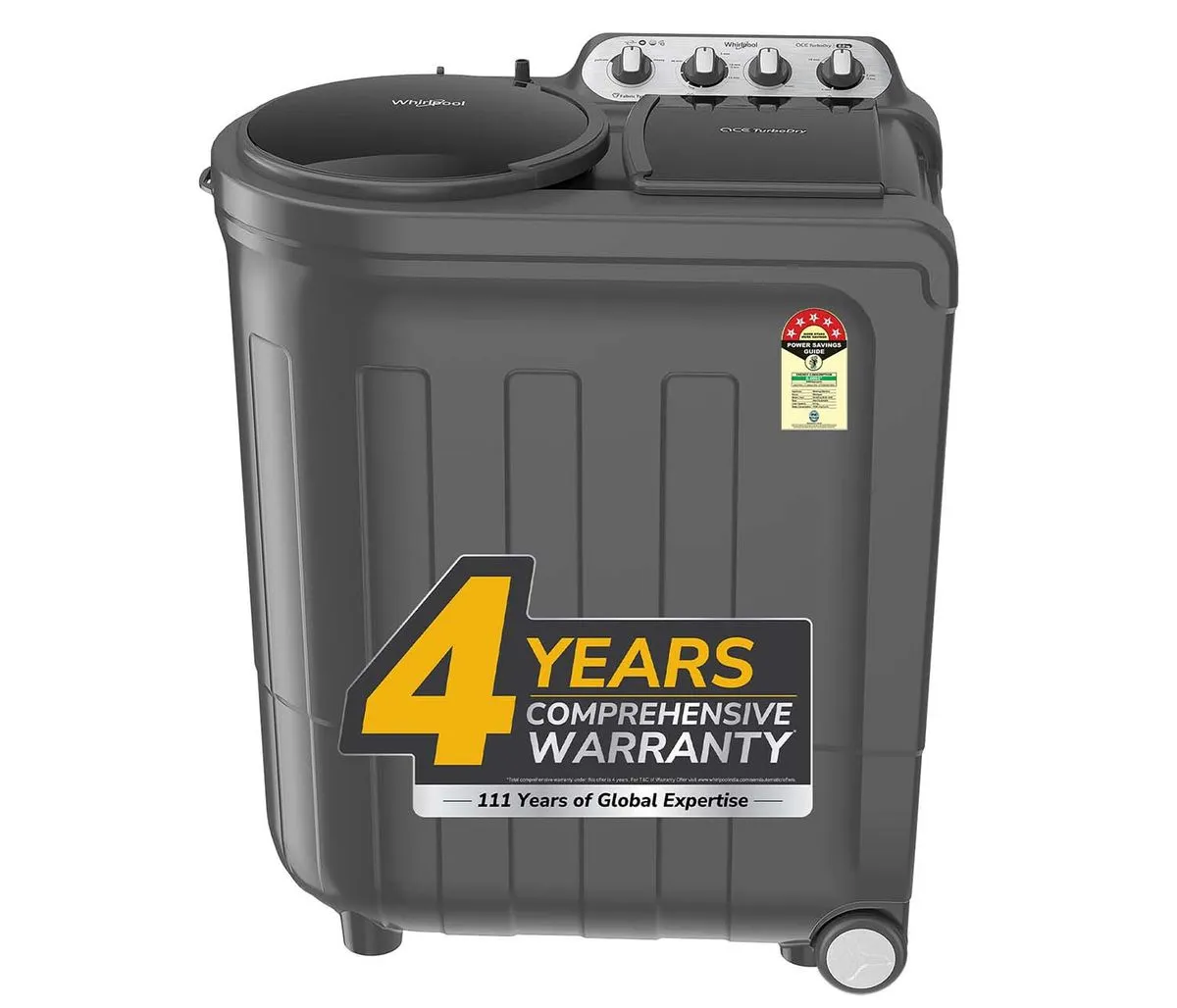 Magic Clean 9kg 5 Star Semi Automatic Washing Machine