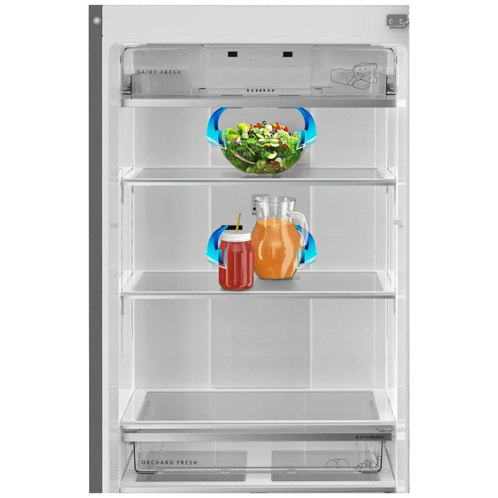 Intellifresh 431L 2 Star Convertible Frost Free Double-Door Refrigerator - Image 3