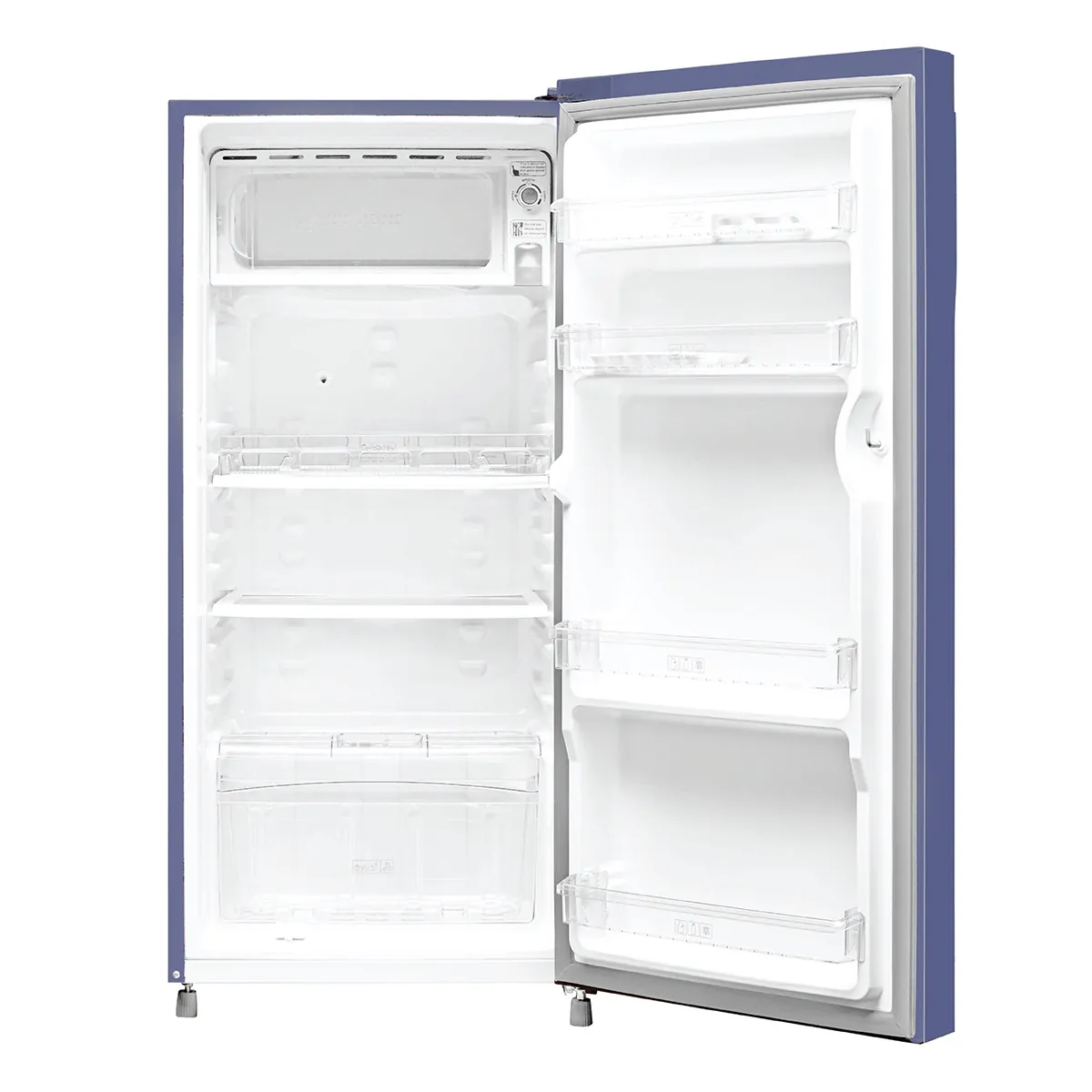 Haier 190L 2 Star Radish Blue Finish Direct Cool Single Door Refrigerator - Image 3