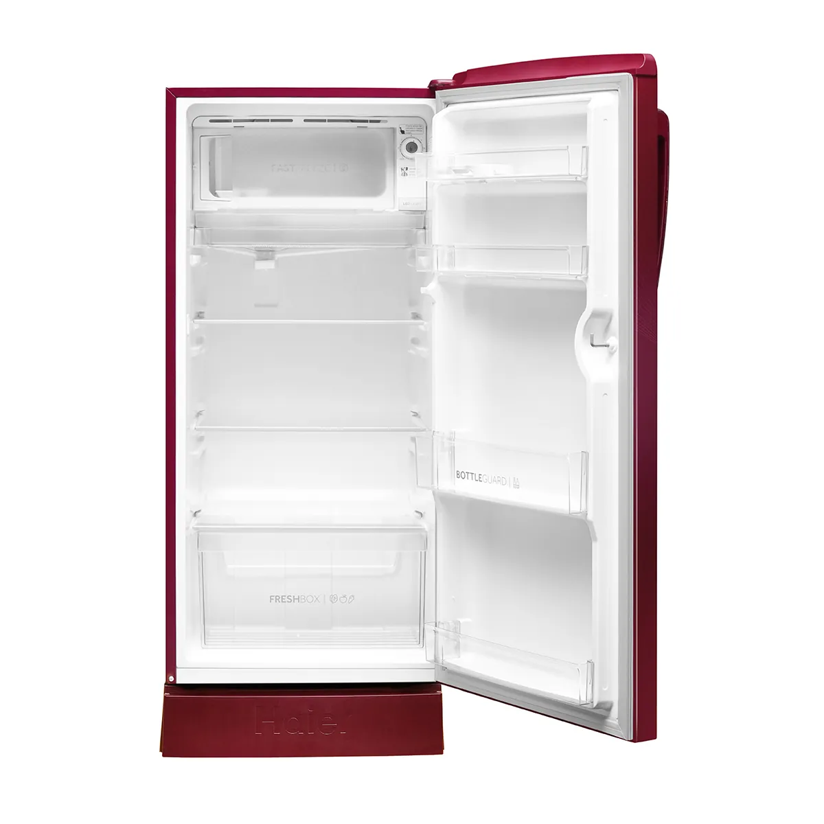 Haier 190L 2 Star Red Winestone Finish Direct Cool Single Door Refrigerator - Image 3