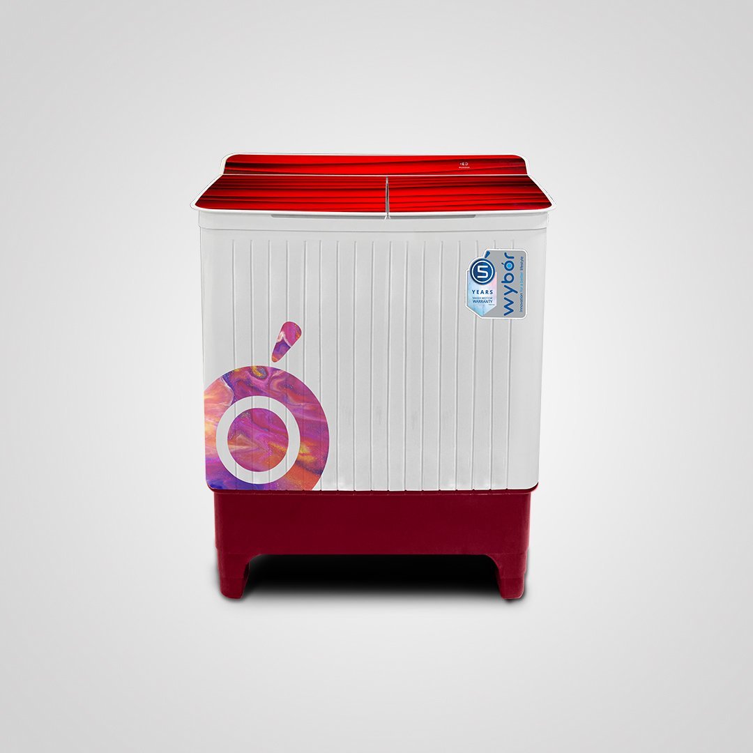 WYBOR 8.5KG (FG) Semi automatic top Load washing machine (WSM8511FG) Light Gray